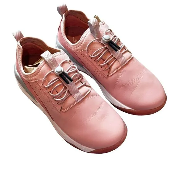 CLOVE Unisex Classic Slip-On Fluid-Resistant Sneakers Pink Size W9.5/M8 NWOB