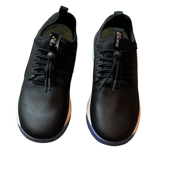 CLOVE Unisex Night Shift Slip-On Fluid-Resistant Shoes Black size W10.5/M9 NWOB