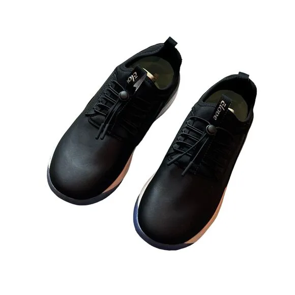 CLOVE Unisex Night Shift Slip-On Fluid-Resistant Shoes Black size W10.5/M9 NWOB