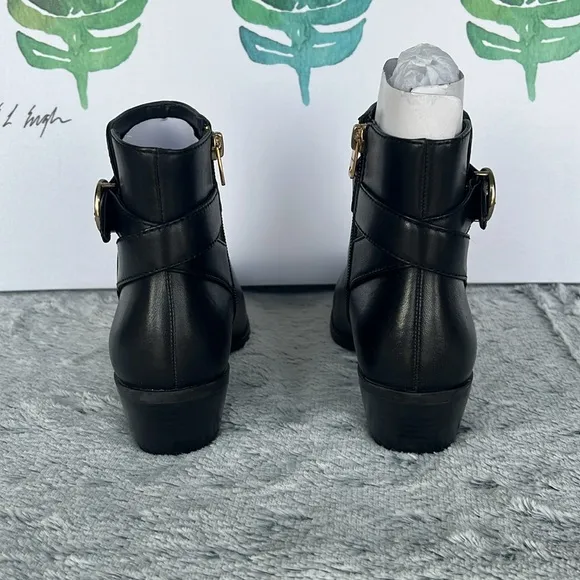 Coach Debi Leather Bootie Ankle Boots