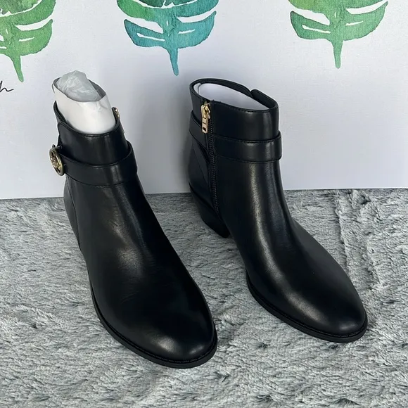 Coach Debi Leather Bootie Ankle Boots