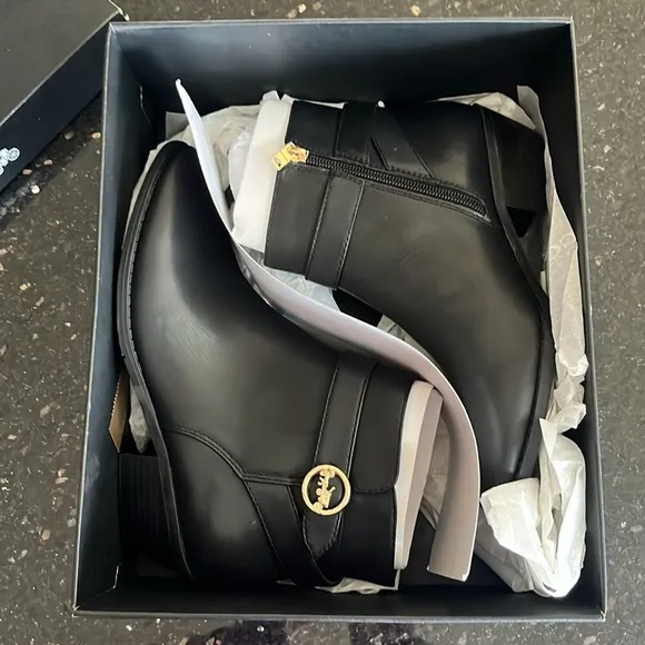 Coach Debi Leather Bootie Ankle Boots