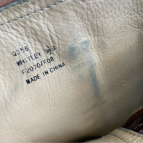 Coach Whitley Rider Boots 9.5