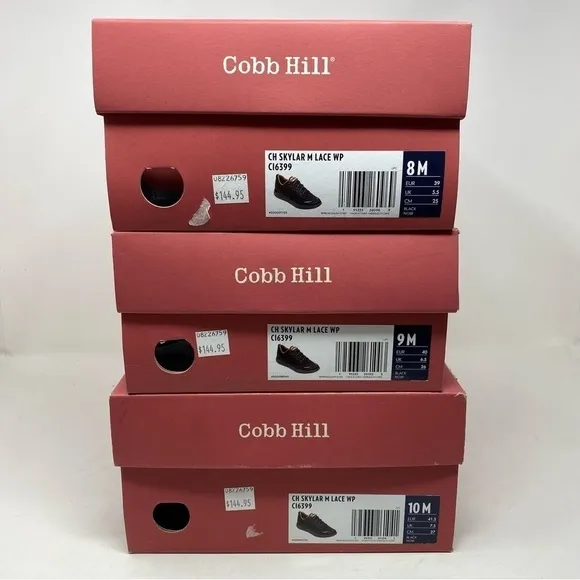 Cobb Hill WOMEN'S SKYLAR WATERPROOF LOW LACE-UP SNEAKER Black