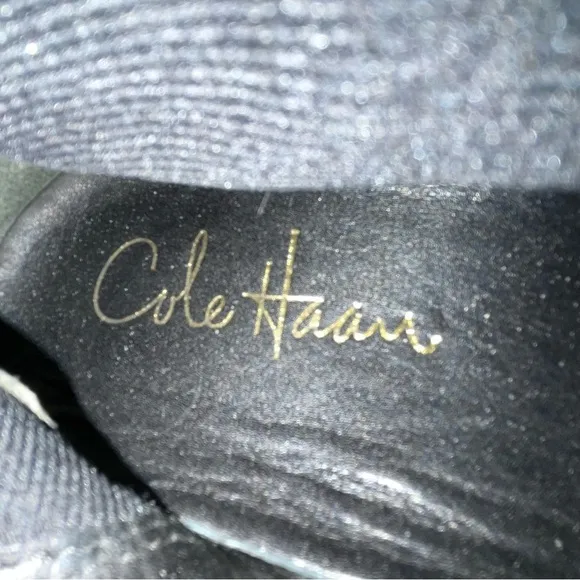 Cole Haan Air Liberty Boots Riding Leather E10 S32274 Black sz 7