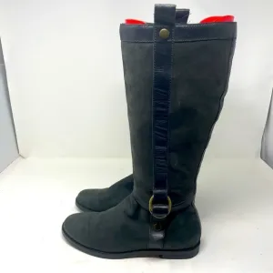 Cole Haan Air Liberty Boots Riding Leather E10 S32274 Black sz 7
