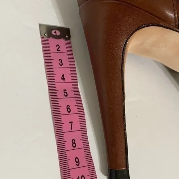 Cole Haan Marine Air Sandal 10 1/2 BBrown Leather Pumps ShoesHigh Heels