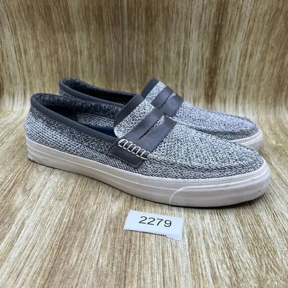 Cole Haan Marine Pinch‎ Loafers Men's Size 10 Gray Casual Shoes Stitchlite C8007