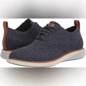 Cole Haan Men’s Grandevolution Sititchlite Oxford Blue Shoes | 10.5