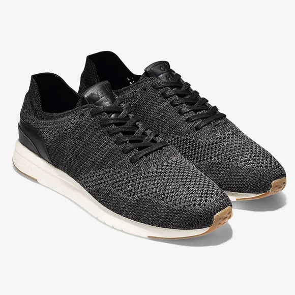 Cole Haan- men’s Grandpro runner stitchlite low top sneakers black/grey shoes 10