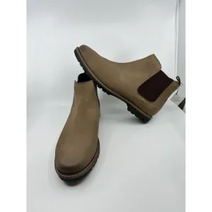 Cole Haan Mens Midland Chelsea Boot Truffle Nubuck Black Leather C37591 Size 12