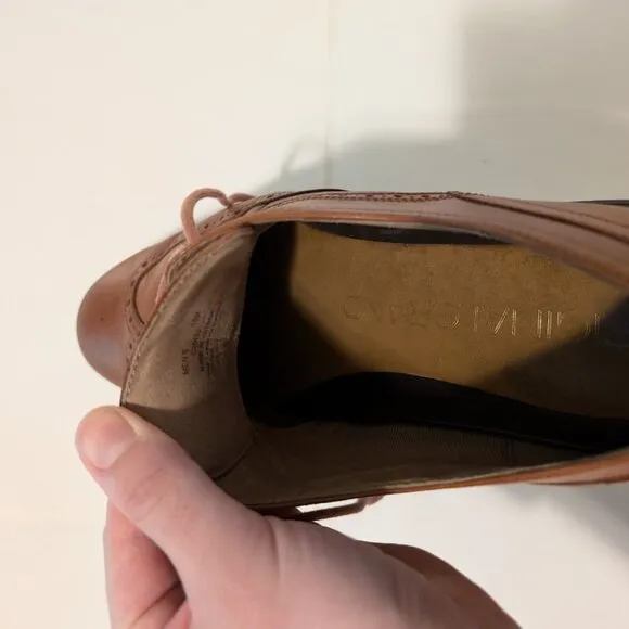Cole Haan Men's Original Grand Shortwing Oxford Woodbury/Java Brown Size 13