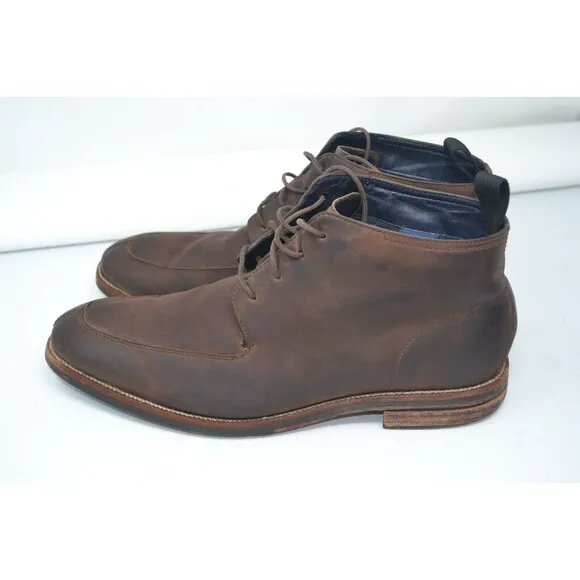 Cole Haan Men's Wagner Grand Apron Chukka‎ C28633 Boot - Java Leather Size 9.5 M