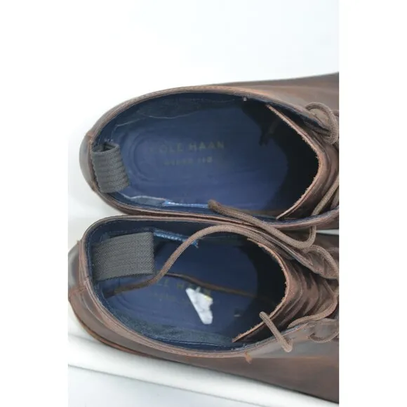 Cole Haan Men's Wagner Grand Apron Chukka‎ C28633 Boot - Java Leather Size 9.5 M