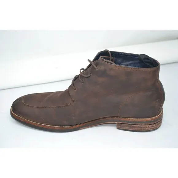 Cole Haan Men's Wagner Grand Apron Chukka‎ C28633 Boot - Java Leather Size 9.5 M