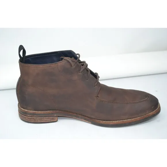 Cole Haan Men's Wagner Grand Apron Chukka‎ C28633 Boot - Java Leather Size 9.5 M