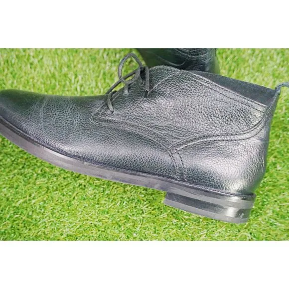 Cole Haan Ogden Stitch Black Leather Chukka Boot - C24524 - Men's Size 9