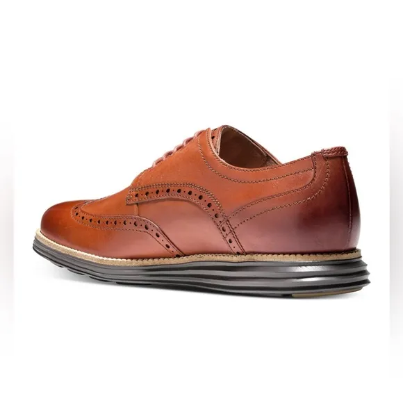 Cole Haan Original Grand Wing Oxford Shoes - Woodbury Java- 15W