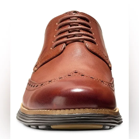 Cole Haan Original Grand Wing Oxford Shoes - Woodbury Java- 15W