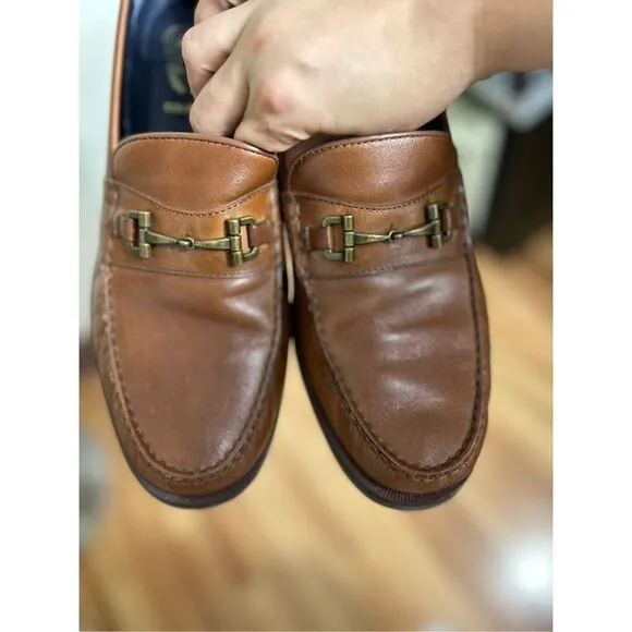 COLE HAAN Pinch Marine Classic Brown Men Loafers Size 9