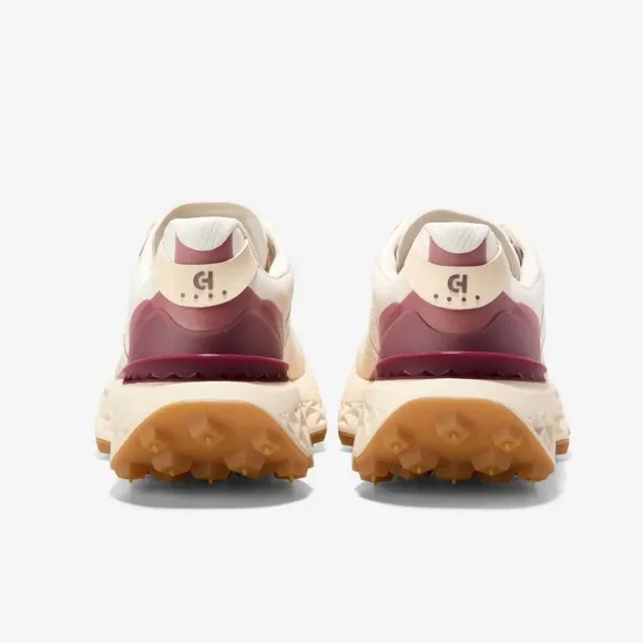Cole Haan Sneakers 5 Zero Ground All Terrain Run Ivory Cabernet NWB Size 9.5