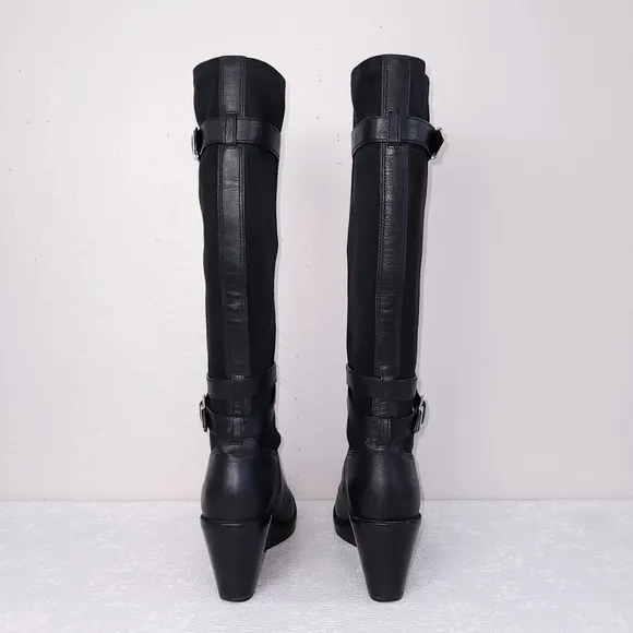 Cole Haan x Nike Air Patricia Knee-High Wedge Riding Boots US 7.5