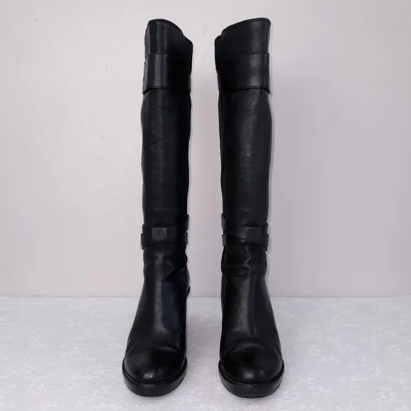 Cole Haan x Nike Air Patricia Knee-High Wedge Riding Boots US 7.5