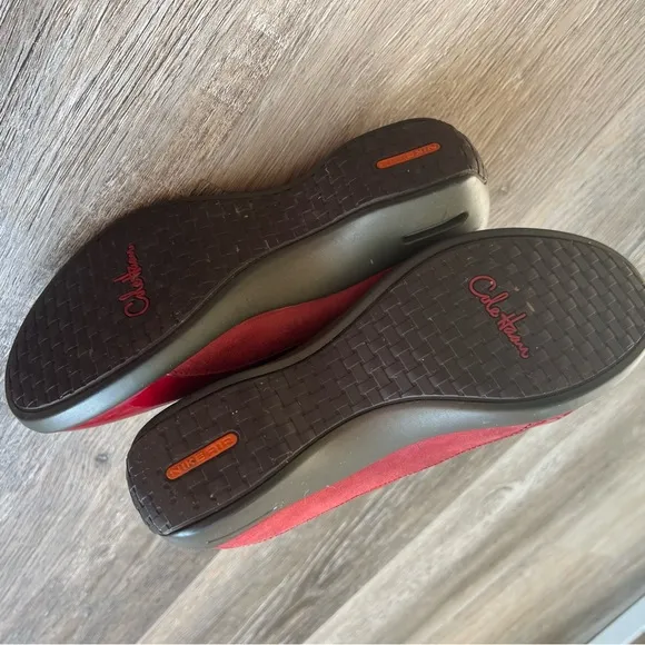 Cole Haan x Nike Air zip patent shoes
