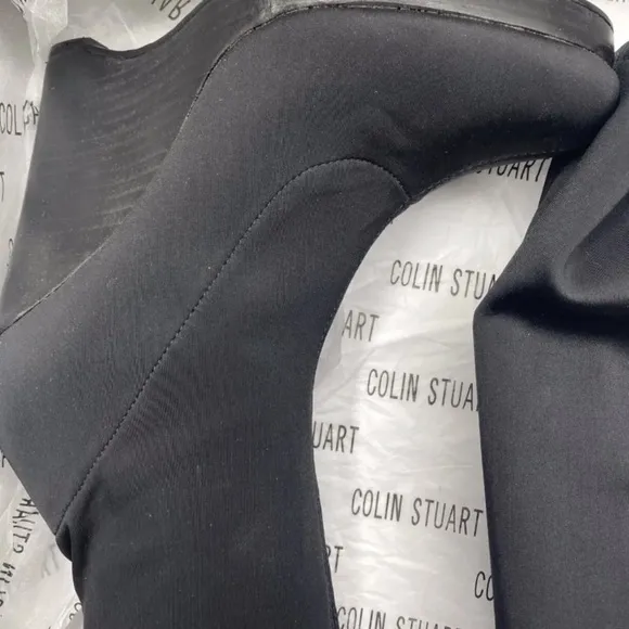 Colin Stuart Boots Stock# 228492-093 Black Size 7.5B NEW With Box
