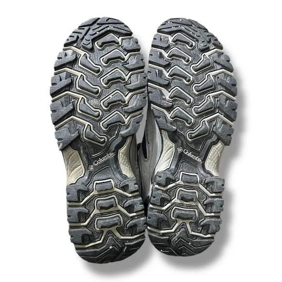 Columbia Coretek II Waterproof Grey Hiking Shoes Mens Size 10.5 Wide, YI5347-010