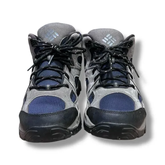 Columbia Coretek II Waterproof Grey Hiking Shoes Mens Size 10.5 Wide, YI5347-010