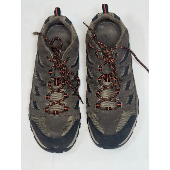 Columbia Crestwood Mens Outdoor Hiking Shoe 13 Camo Brown Heatwave BM4595-208