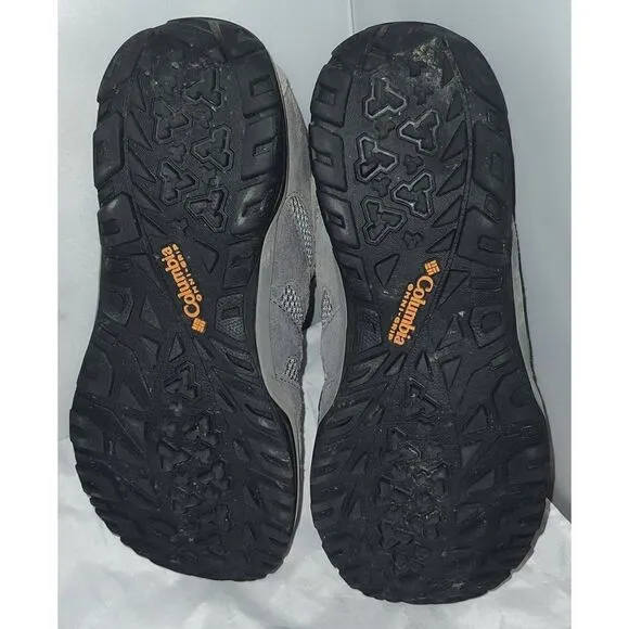 Columbia Mens North Plains Drifter BM6011-030 Gray Hiking Shoes Sneakers Size 10