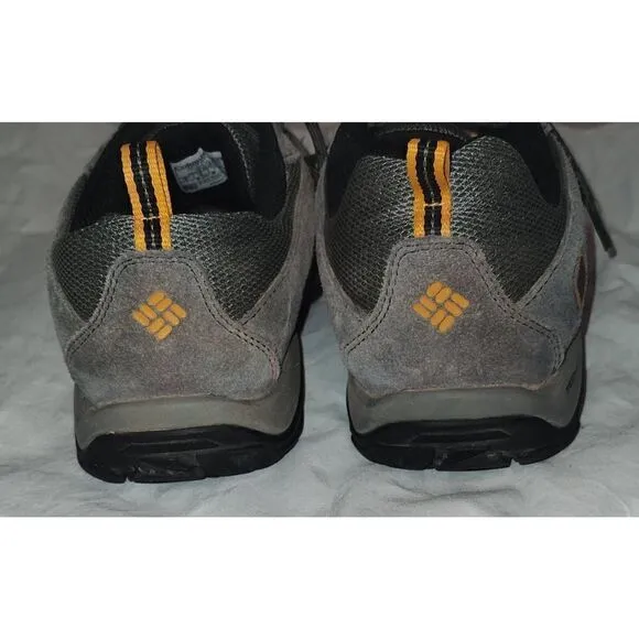 Columbia Mens North Plains Drifter BM6011-030 Gray Hiking Shoes Sneakers Size 10