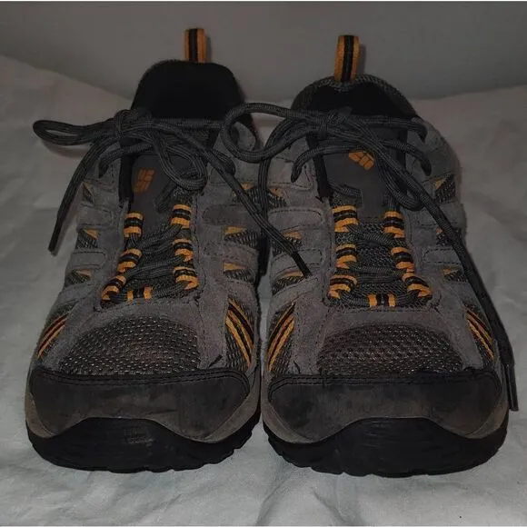 Columbia Mens North Plains Drifter BM6011-030 Gray Hiking Shoes Sneakers Size 10