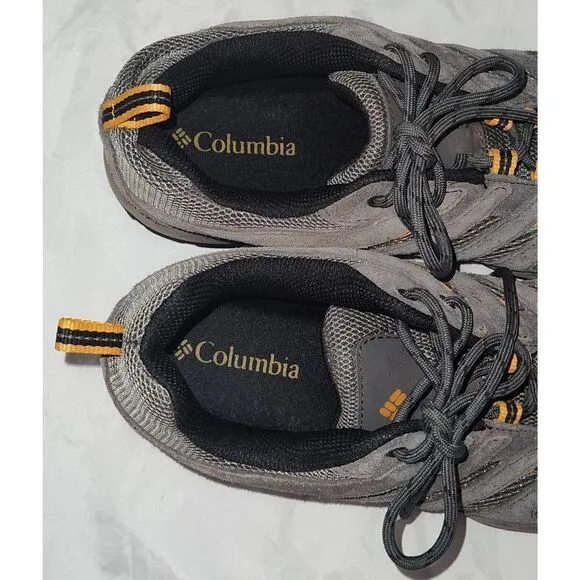 Columbia Mens North Plains Drifter BM6011-030 Gray Hiking Shoes Sneakers Size 10
