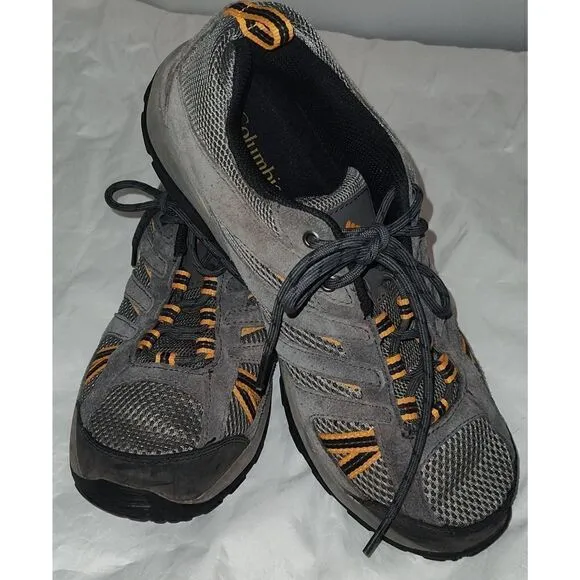 Columbia Mens North Plains Drifter BM6011-030 Gray Hiking Shoes Sneakers Size 10