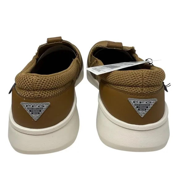 Columbia Men's Size 11 Boatside Breathe Brown Boat Shoes NWT
