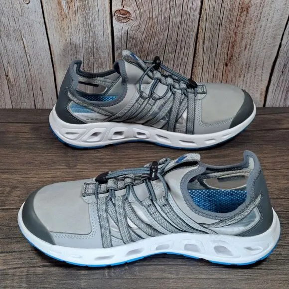 Columbia Okolona Hiking Water Shoes Mens Size 7.5 Steam Compass Blue (NWOB)