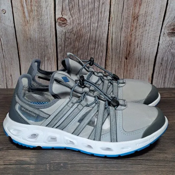 Columbia Okolona Hiking Water Shoes Mens Size 7.5 Steam Compass Blue (NWOB)