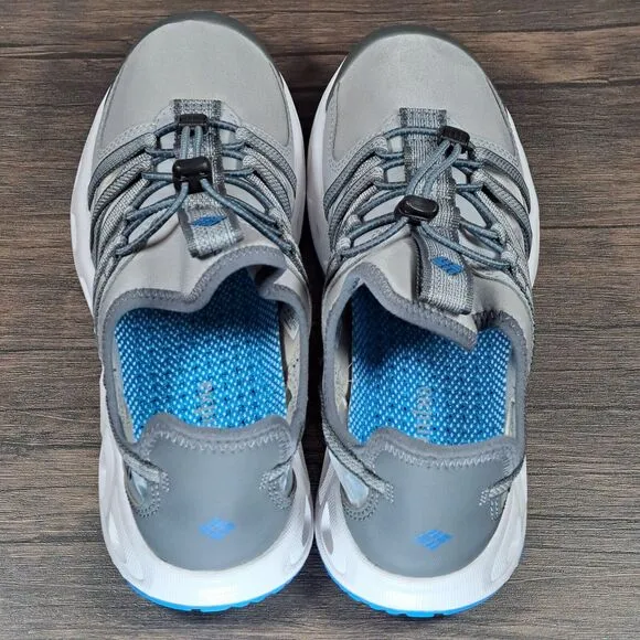 Columbia Okolona Hiking Water Shoes Mens Size 7.5 Steam Compass Blue (NWOB)