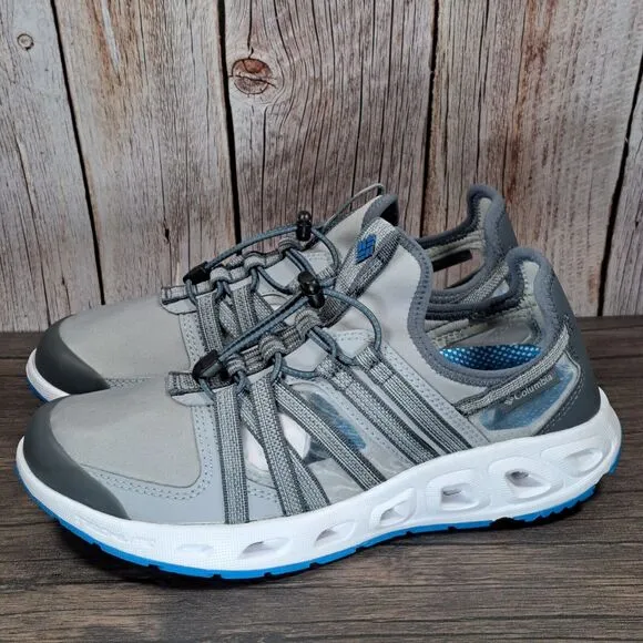 Columbia Okolona Hiking Water Shoes Mens Size 7.5 Steam Compass Blue (NWOB)