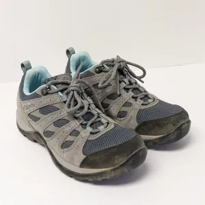 Columbia Redmond V2 Hiking Shoes, Grey/Blue, Women's 6 M