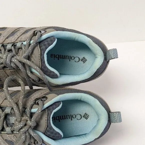 Columbia Redmond V2 Hiking Shoes, Grey/Blue, Women's 6 M