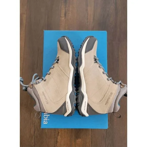 columbia women size 8 mount carmel mid waterproof YL1089-271