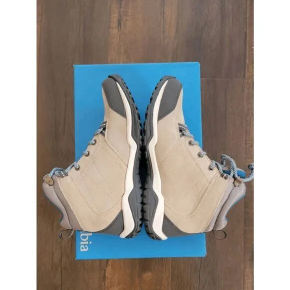 columbia women size 8 mount carmel mid waterproof YL1089-271