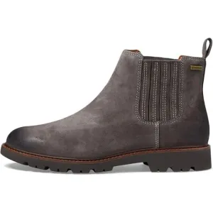 Comfortiva Ledelle Chelsea Boots Womens US 7.5 Smoke Leather Ankle Shoes FZP129