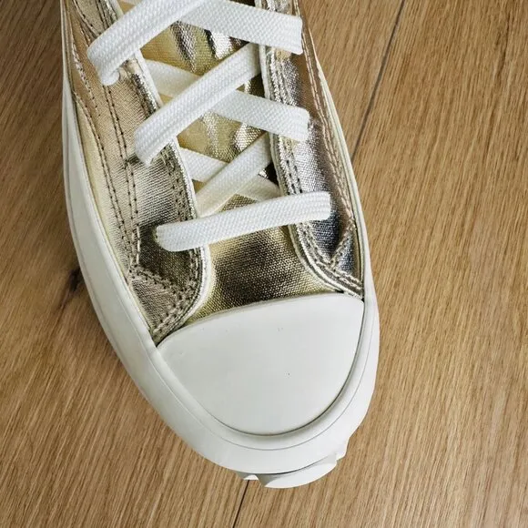 🤩Converse Run Star Hike Hi Platform Western Men Shoes Sz 6 Gold Boots A10333C🤩