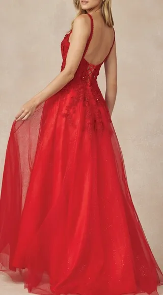 COPY - Blue,red,pink,formal evening bridesmaid prom homecoming party dress