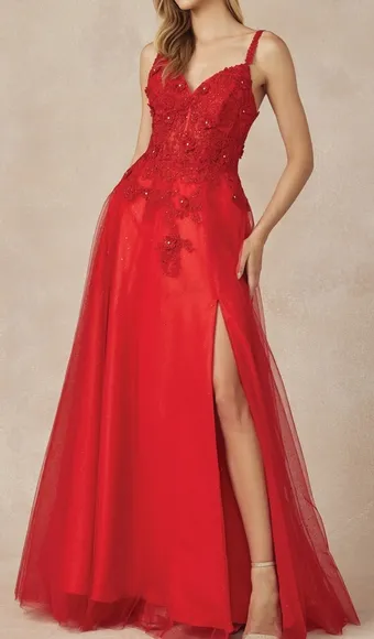 COPY - Blue,red,pink,formal evening bridesmaid prom homecoming party dress